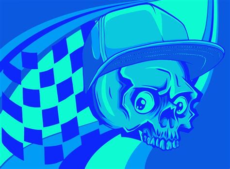 Skull Front Facing Vector Images Over 2200