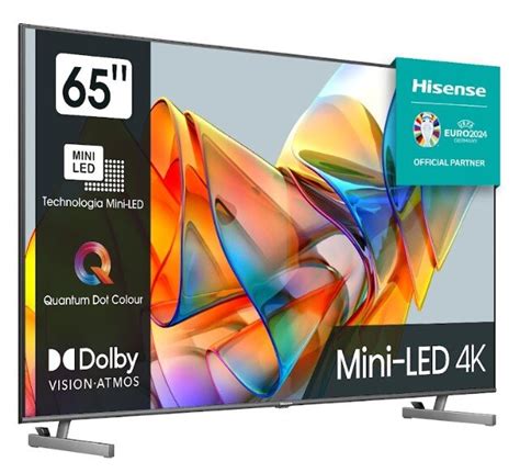 HISENSE 65U6KQ 65" MINILED 4K Dolby Vision Dolby Atmos Telewizor ...