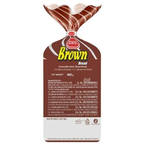 Bonn Brown Bread 400 G Jiomart