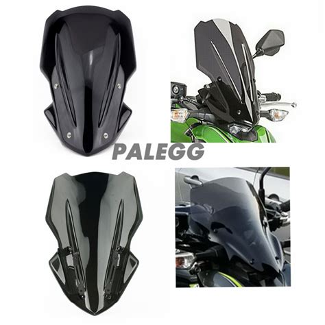 Parabrisas Transparente Z 900 Para Motocicleta Soporte Deflector De