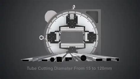 Jq Automated Laser Tube Cutter 2kw 3kw Stainless Carbon Metal Pipe