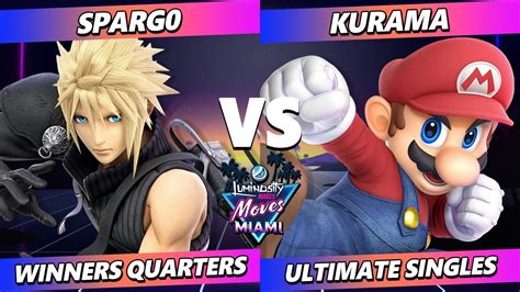 LMM Miami 2023 Spargo Cloud Vs Kurama Mario Smash Ultimate