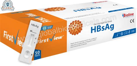 Bioline First View Hbsag Whole Blood Rapid Test At ₹ 315 Rapid Test