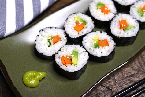 Sweet Potato Sushi Roll {delicious Vegan Recipe}