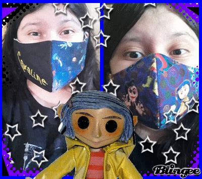 Coraline face mask's Picture #137557803 | Blingee.com