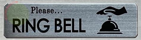 Please Ring Bell Sign Hpd Signs The Official Store