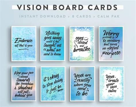 Vision Board Quotes Printable