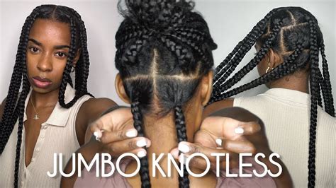 How To Diy Knotless Braids Perfect Grip Pre Parting When How To