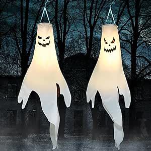 Amazon Yotnus Halloween Decorations Outdoor Hanging Ghost