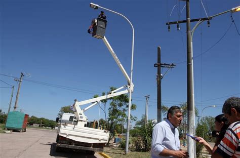 El municipio avanza con los trabajos de reconversión lumínica en la