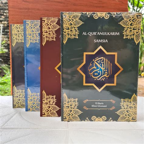 Jual Alquran Samsia Non Terjemah Uk Besar A Alquran Utsmani Bari