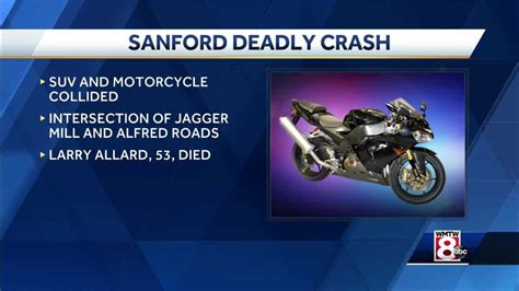 Sanford Man Dies In Motorcycle Crash