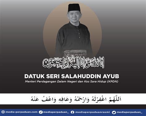salahuddin meninggal dunia