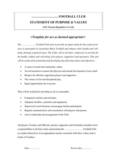 Free Printable Statement Of Purpose Templates Graduate School And Masters