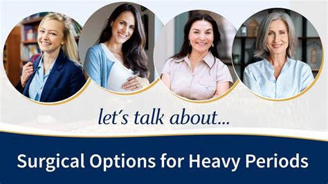 Surgical Options For Heavy Periods Youtube