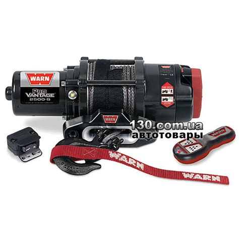 WARN ProVantage 2500-s — лебедка для квадроцикла 12 В, 1,13 т, клюз с ...
