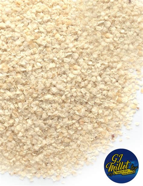 Gj Millet Mart Organic Brown Top Millet Flakes Poha G Gluten