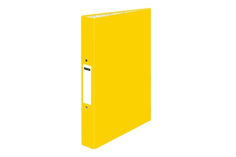 Popular Ring Binder A4 Yellow Pk10