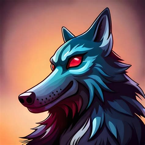 Premium Ai Image Wolf Illustration