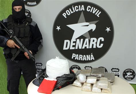 Denarc Apreende 25 Kg De Drogas Que Abasteceriam Curitiba