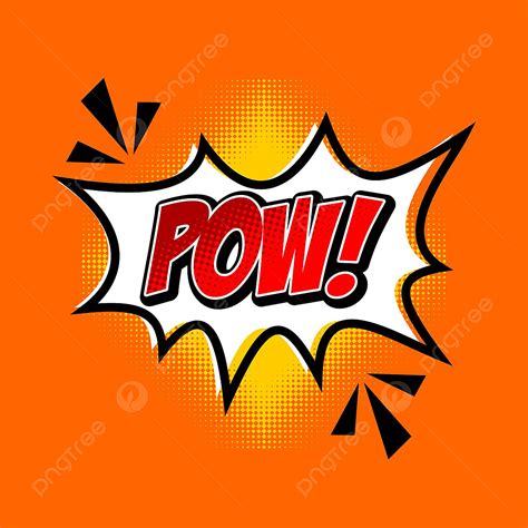 Pow Cartoon Clipart