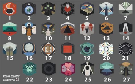 Dual Destiny Exotic Mission Symbols Chart Destiny 2 - Your Games Tracker