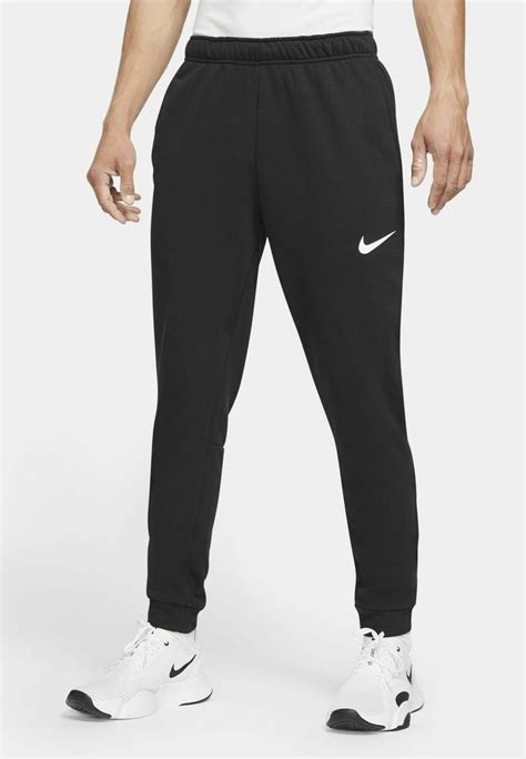 Nike Performance Pant Taper Jogginghose Black White Schwarz