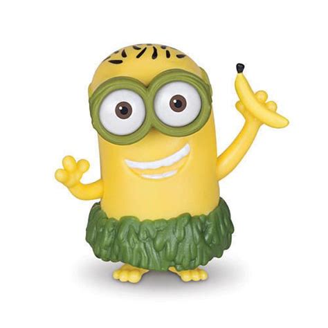 Aloha Minion Cake Topper Hula Dancer Minions Action Figures