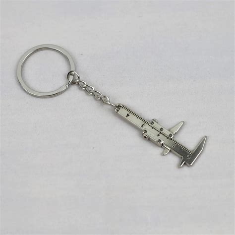 Keychains For Men Tool Portable Mini Utility Pocket Car Bag Key Rings Clasp Ruler Hammer Wrench ...