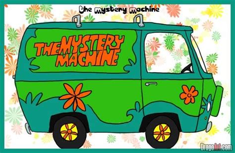 How To Draw The Mystery Machine From Scooby Doo Cartoon Network