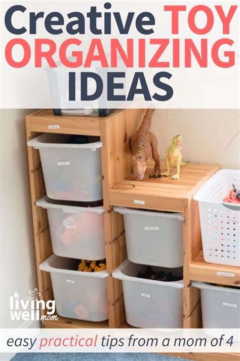creative easy tips  organizing kids toys tips  work