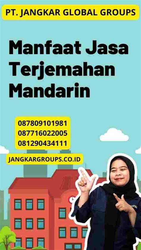 Manfaat Jasa Terjemahan Mandarin Jangkar Global Groups