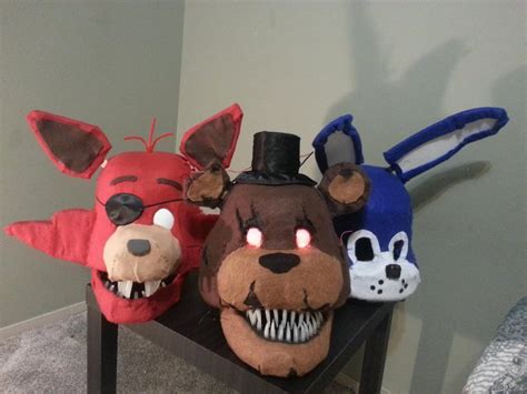 Fnaf Masks More Of The Crew Fivenightsatfreddys