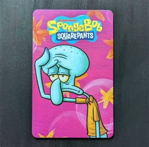 Spongebob Arcade Game Coin Pusher Cards Set Squidward Ebay