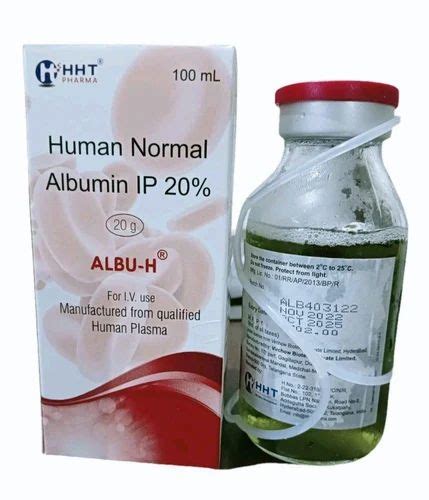 Human Normal Albumin Ip Ml At Best Price In Nagpur Id