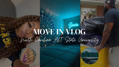 Hbcu Move In Vlog Ncat Aggie Suites Dorm Tour Unpacking Traveling