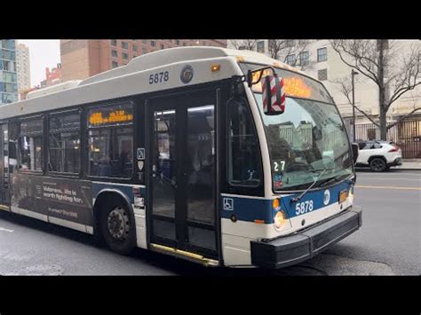 MTA New York City Bus 2011 Nova Bus LFS Artic 5878 On The M101