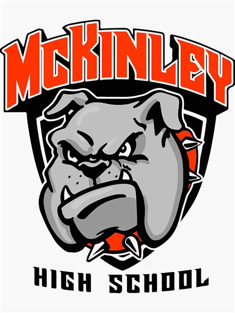 "McKinley High School Logo" Sticker for Sale by rasajdak | Redbubble