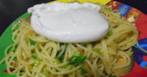 Namakucella Spagetti Ikan Masin And Telur Carak