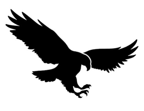American Eagle Flying Stencil My Custom Stencils