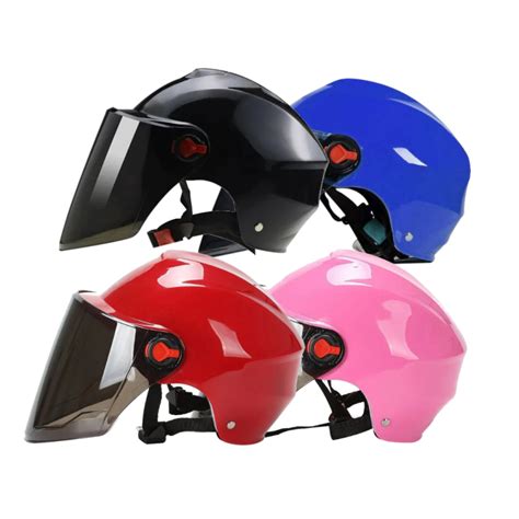 Helmet With Black Visor - DriveBikes