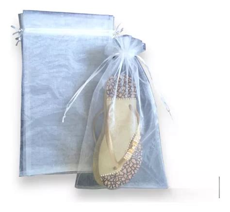 10 Saquinhos Tule 16cm X 22cm Organizador Biquíni E Lingerie Parcelamento sem juros