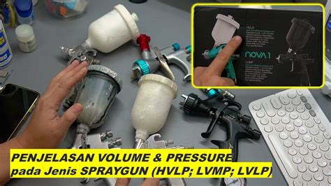 Jangan Terbalik Pengertian Volume Pressure Pada Spraygun HVLP