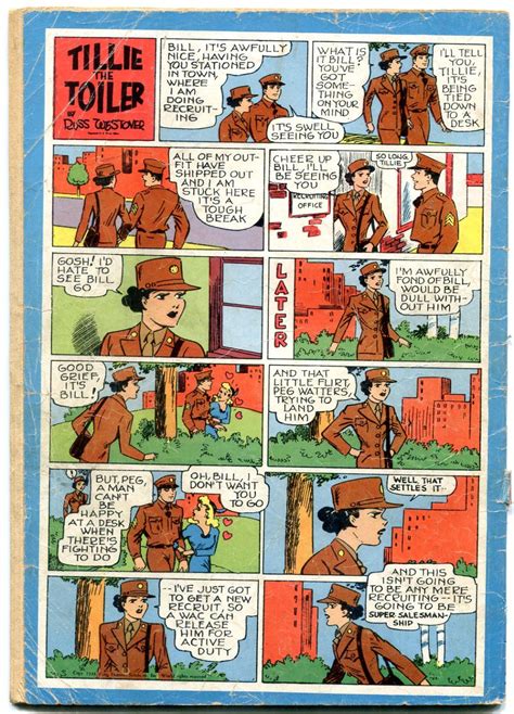 Tillie The Toiler Four Color Comics 55 1944 Dell Golden Age G