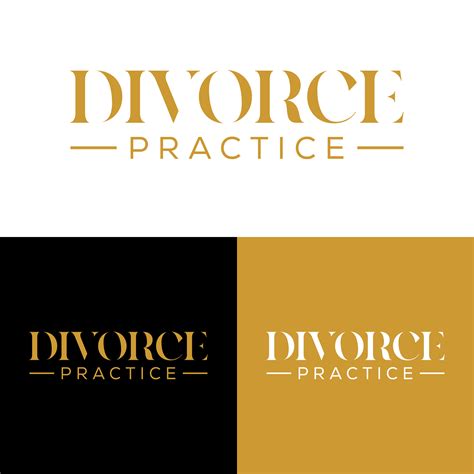 Upmarket Conservative Divorce Logo Design For Divorce Practice By