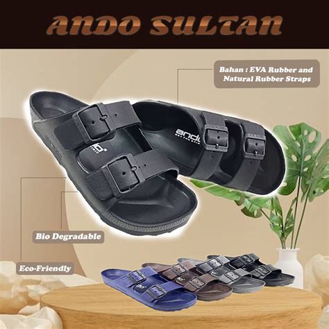 Jual Sandal Selop Ando Original Sandal Cowok Selop Ando Sultan