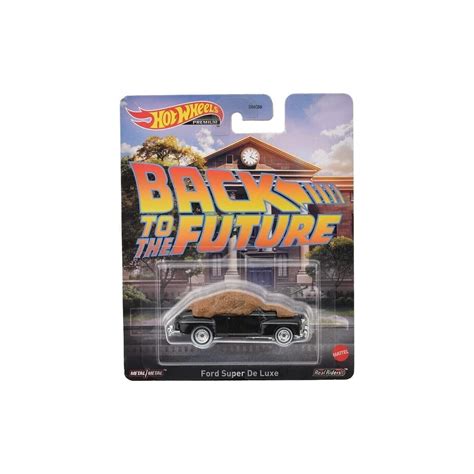 Mattel Hot Wheels Collective Enterainment Cars Retro Back To The Future Ford Super Deluxe DMC