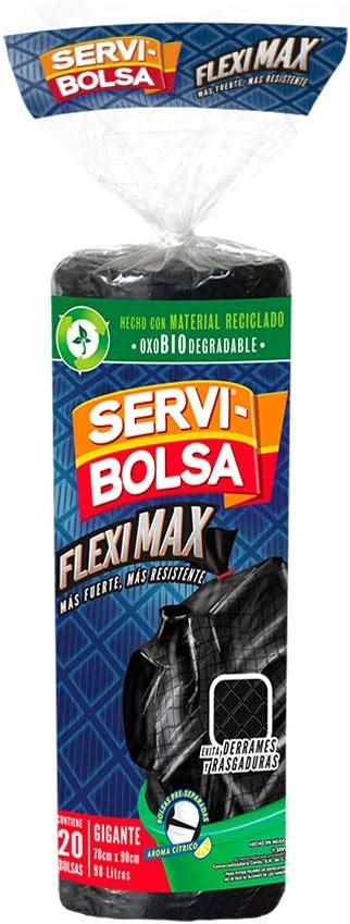 Servi Bolsa Bolsas Para Basura En Rollo Color Negro Gigante X