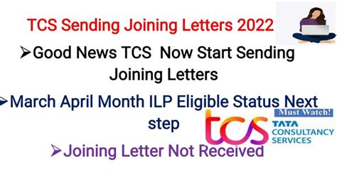 Tcs Sending Letters New Update Tcs Start Sending Joining Letters