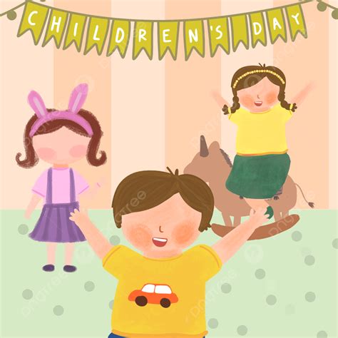 Cute Happy Childrens Day Background Childrens Day Cute Happy